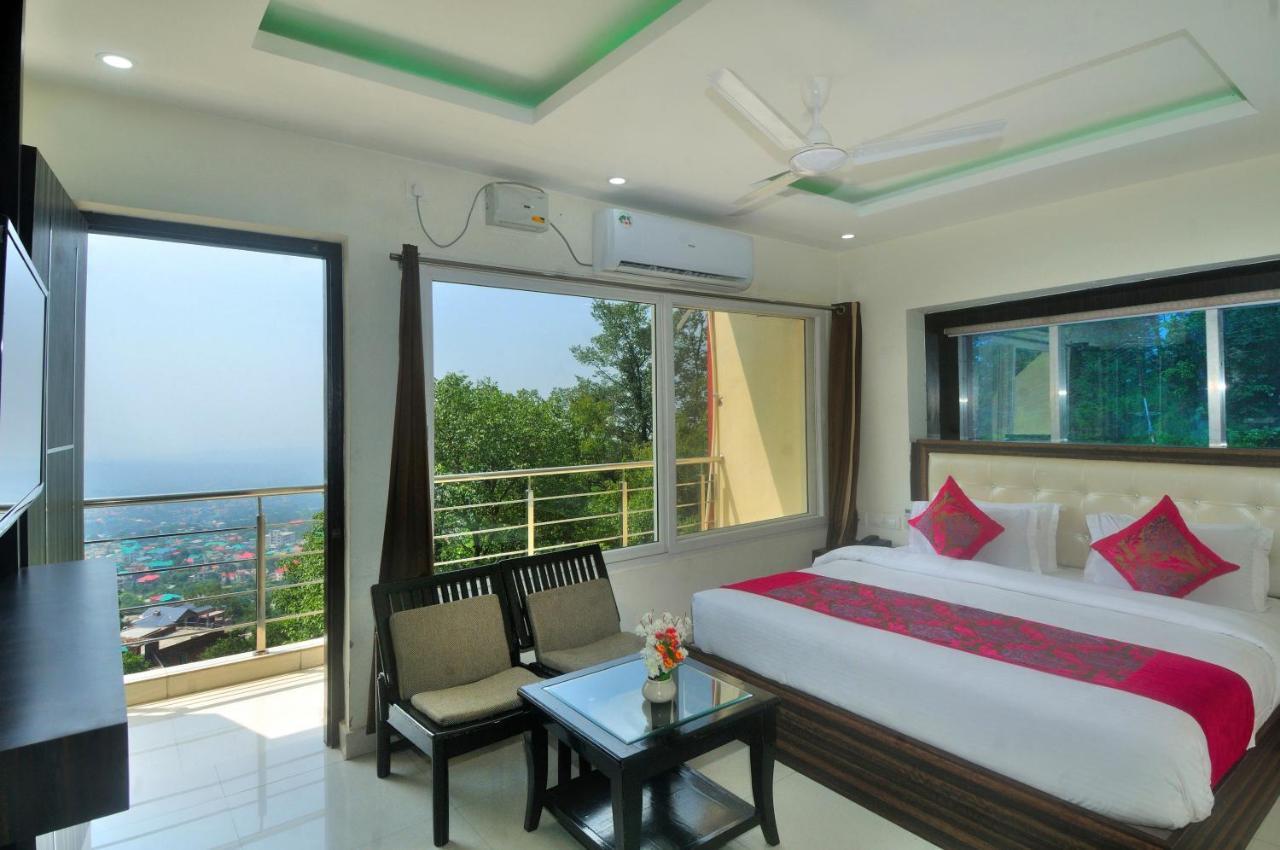 Hotel Bliss Valley Dharamshala - Beautiful View Of Mountains From Rooms المظهر الخارجي الصورة