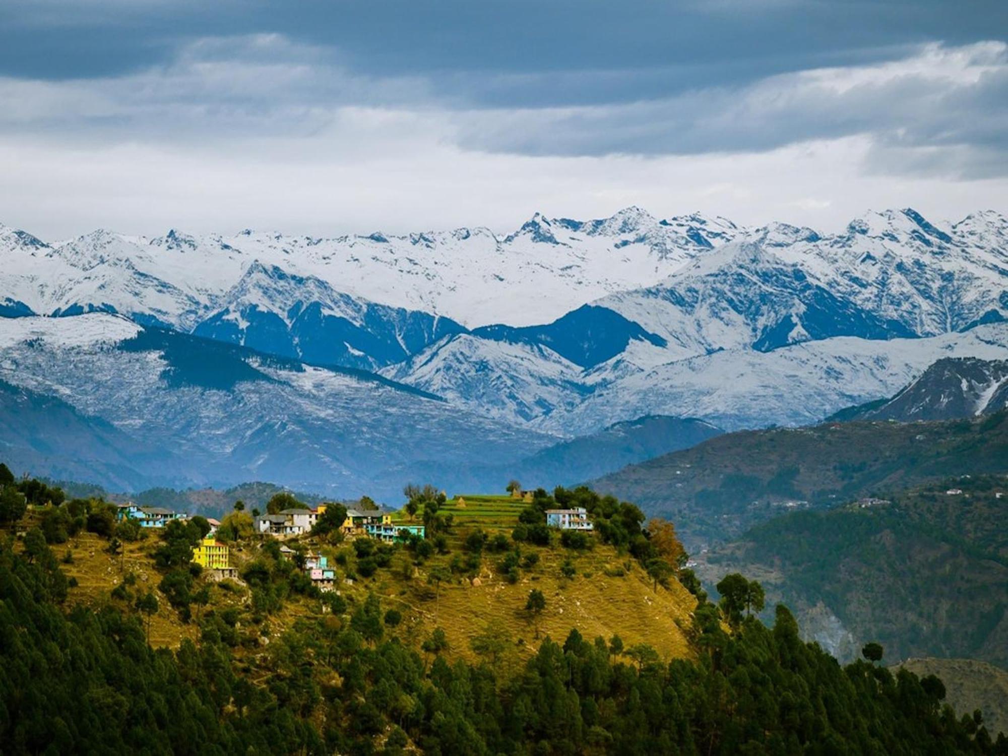 Hotel Bliss Valley Dharamshala - Beautiful View Of Mountains From Rooms المظهر الخارجي الصورة